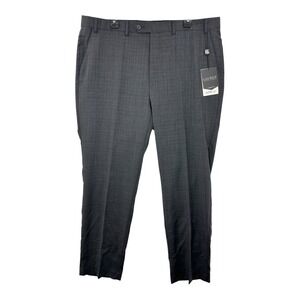 Lauren Ralph Lauren Mens Classic Fit Suit Trousers Dress Pants 40x32 Gray/Blue